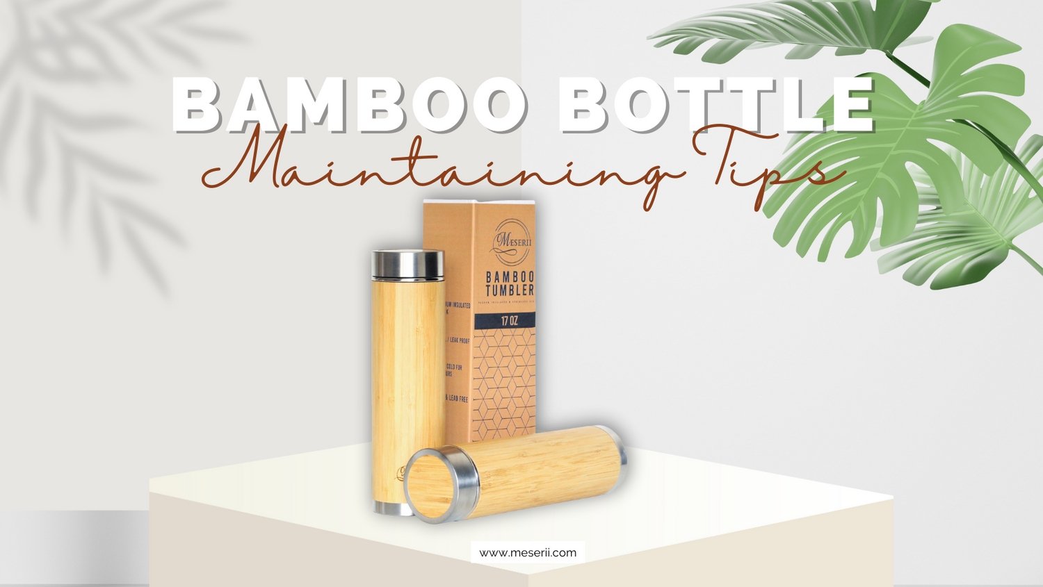 How to Properly Clean and Maintain Your Bamboo Bottle Meserii