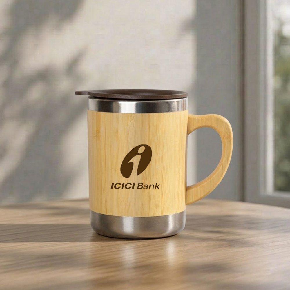 Bamboo Classic Mug with logo