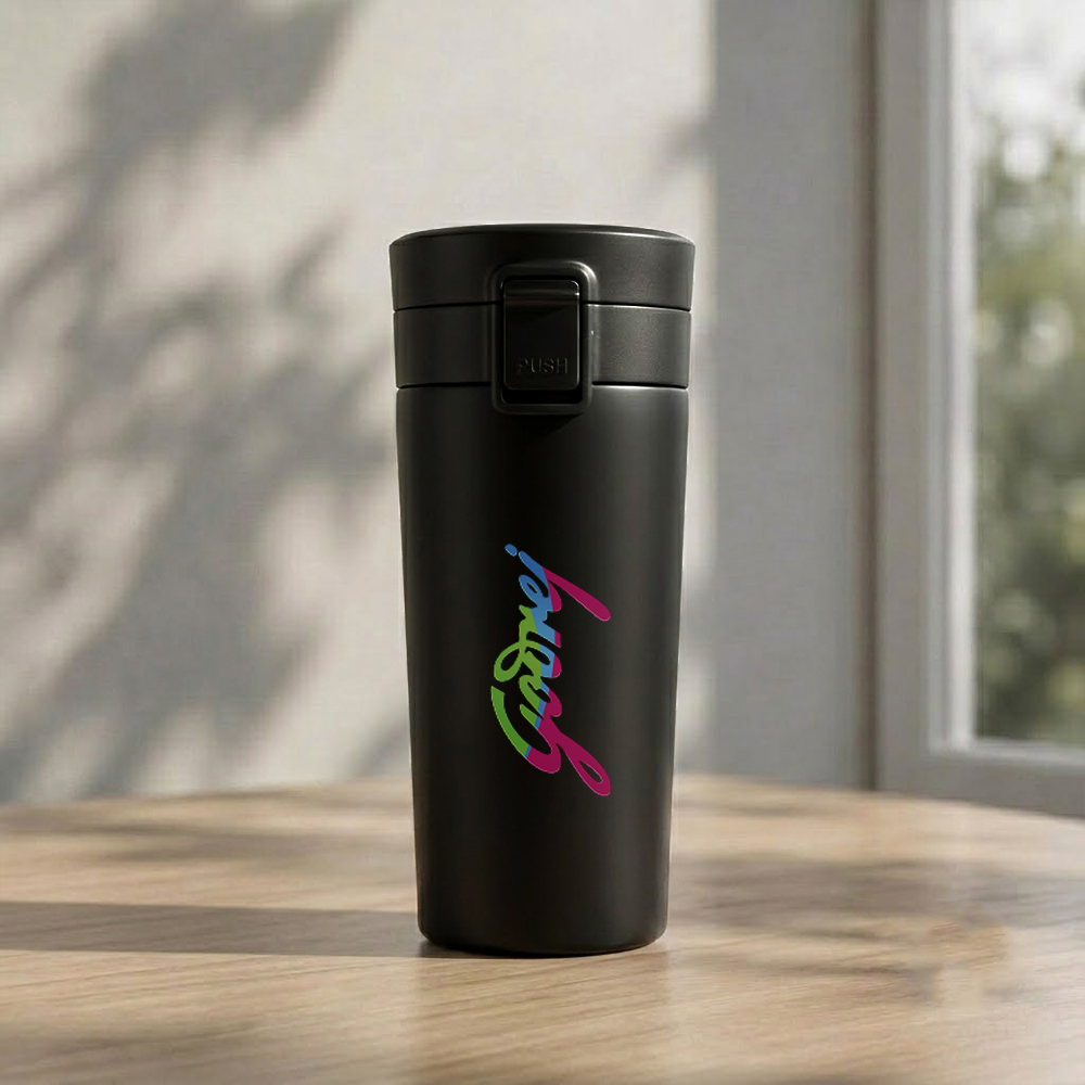 Premium Travel Tumbler with logo