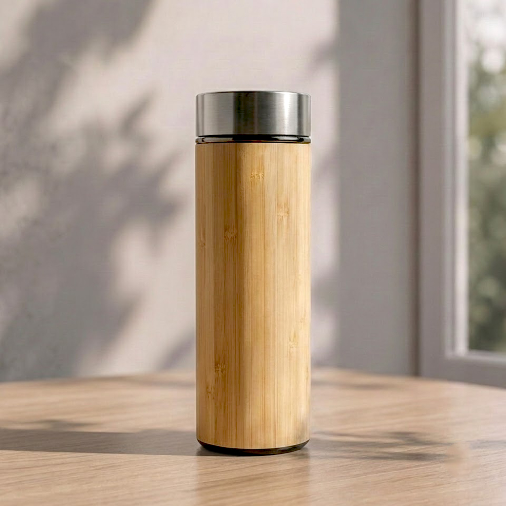 Premium Bamboo Bottle