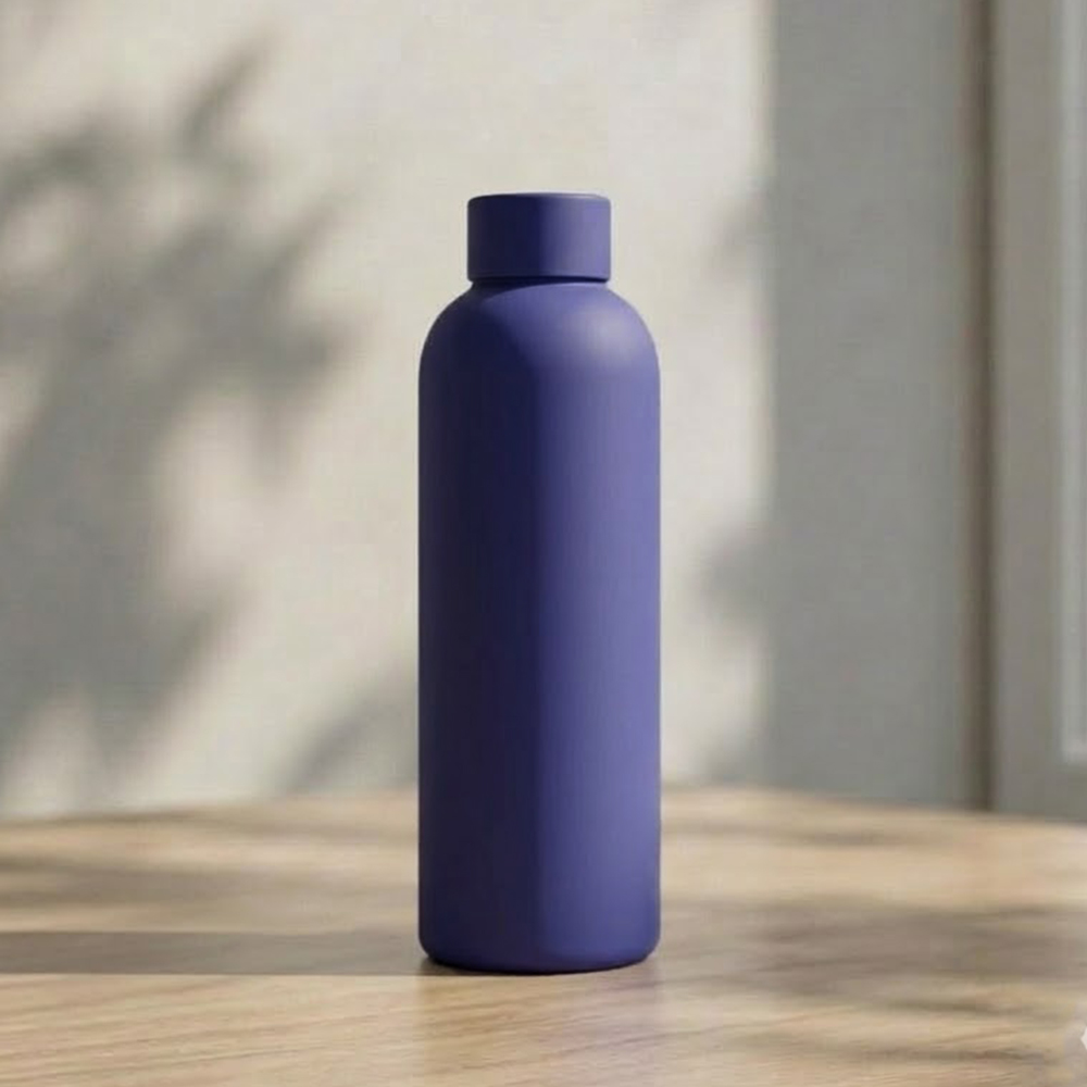 Blue Premium Matte Bottle