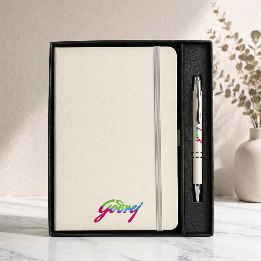 2 in 1 Essential Hamper White with logo