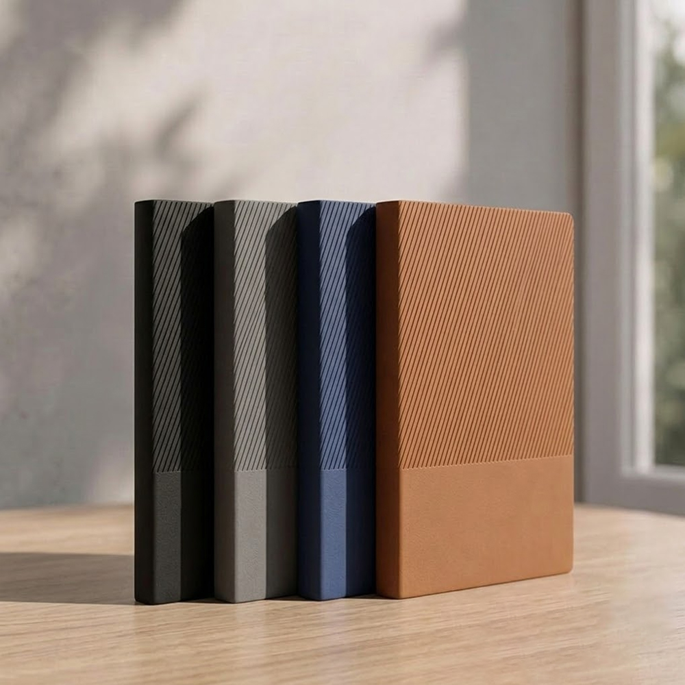 3 in 1 PU Leather Diary