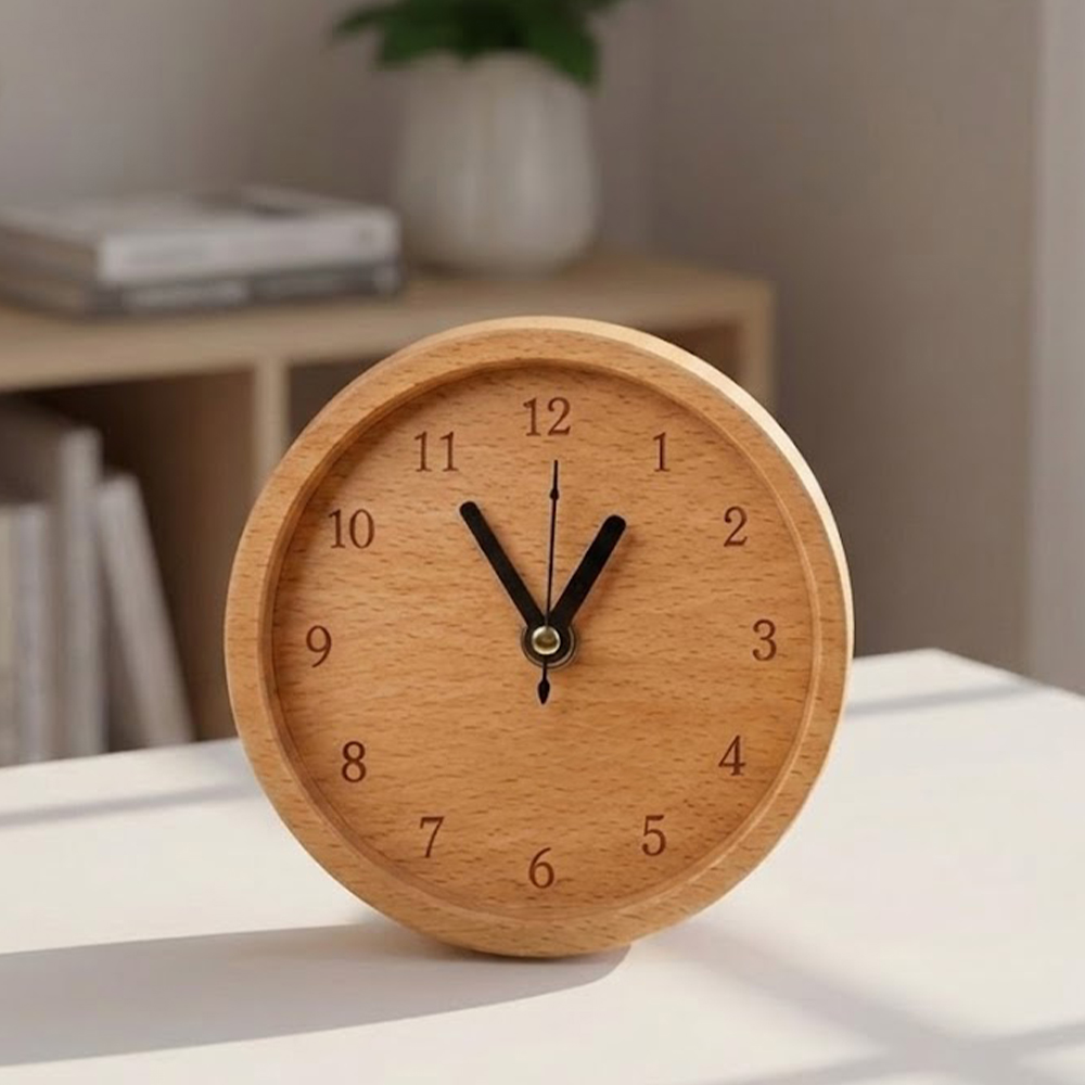 Bamboo Clock