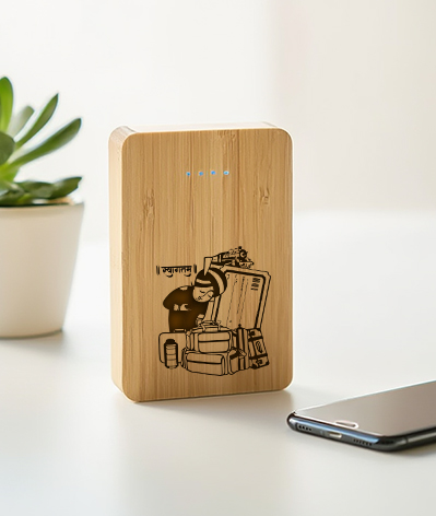 Bamboo Power Bank alternate view