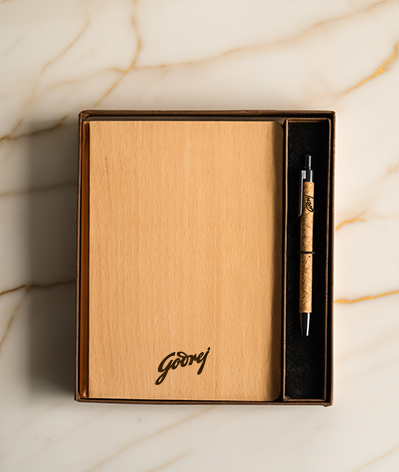 Eco Wooden Stationery Set alternate view