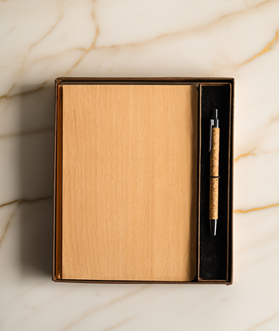 Eco Wooden Stationery Set