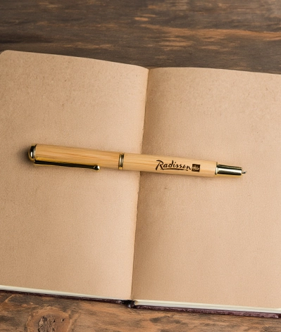 Bamboo Roller Pen Gold alternate view