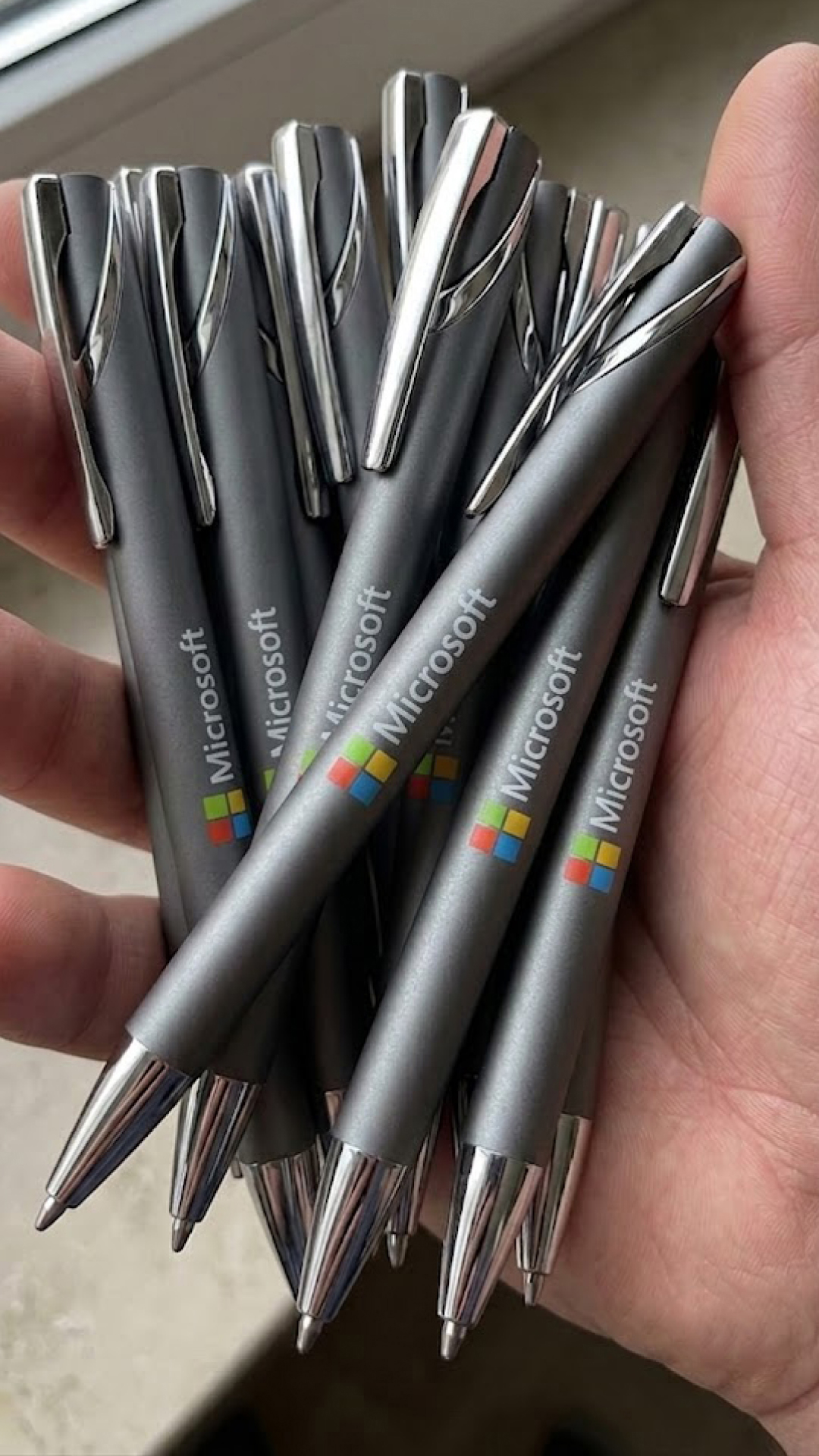 Microsoft metal pens
