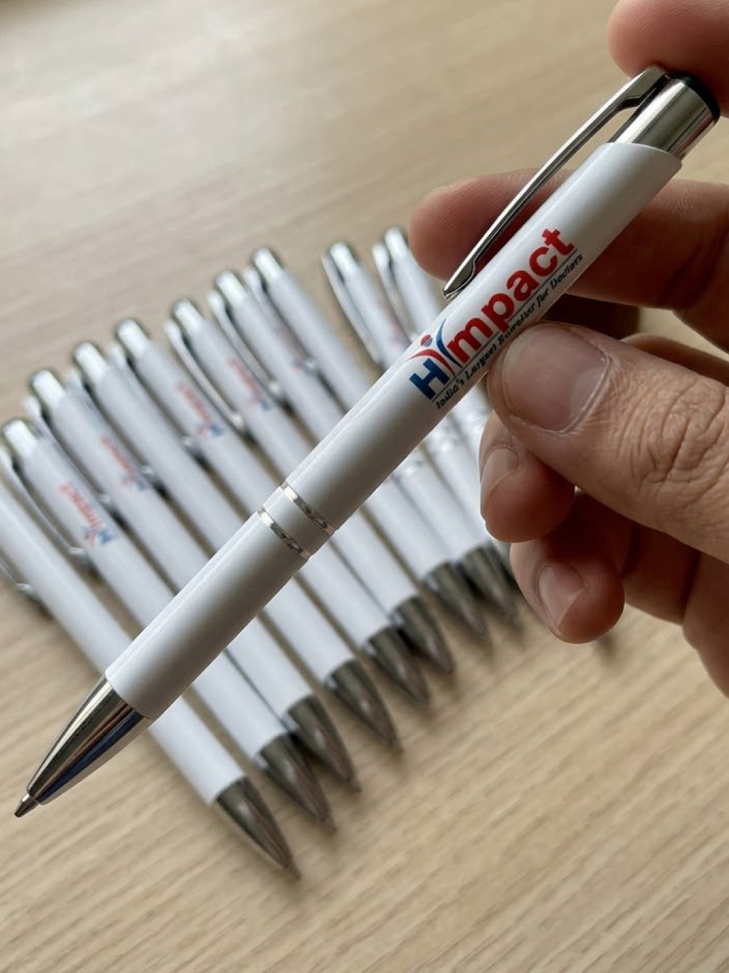 Himpact branded pens