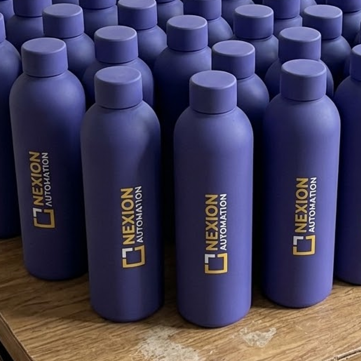 Nexion Automation steel water bottles
