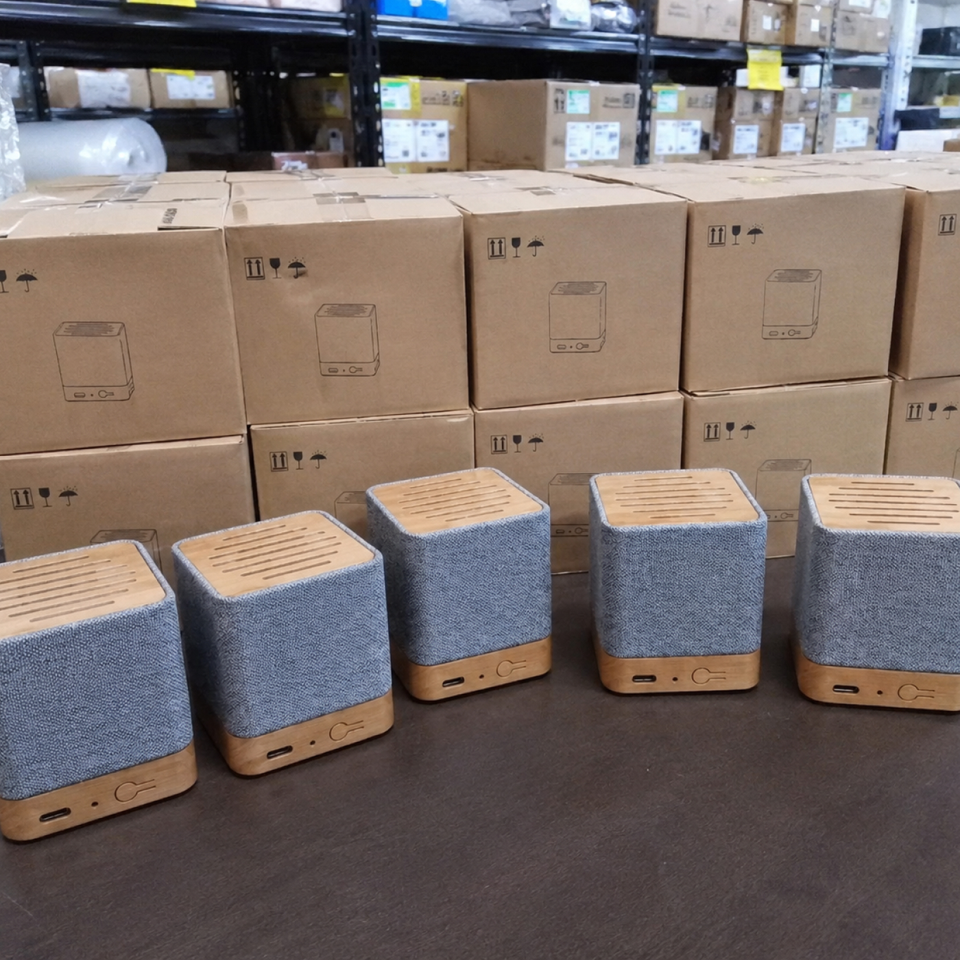 Wooden Bluetooth speakers