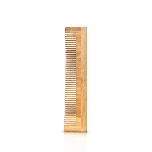 Eco-friendly bamboo hair comb for all hair types