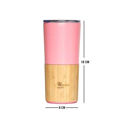 Durable 400g Bamboo Tumbler for Drinks